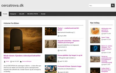 cercatrova.dk snapshot
