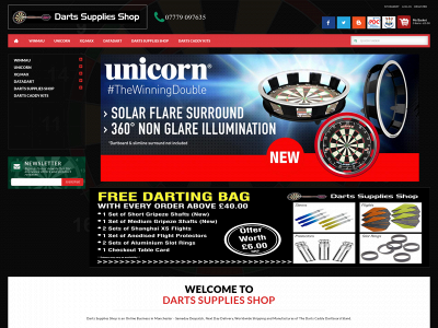 dartssuppliesshop.co.uk snapshot