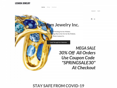 leshemjewelry.weebly.com snapshot