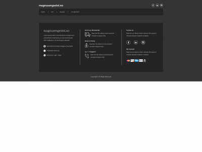 magnusengestol.no snapshot