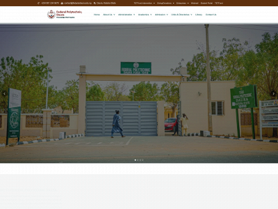 fedpolydaura.edu.ng snapshot