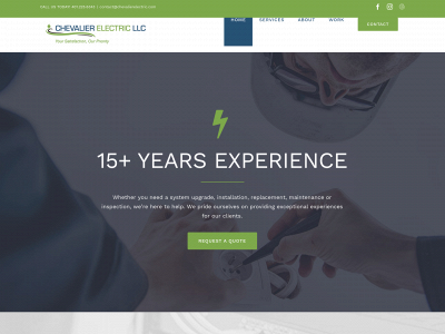 chevalierelectric.com snapshot