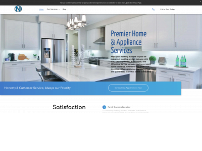 nickshomeservices.com snapshot