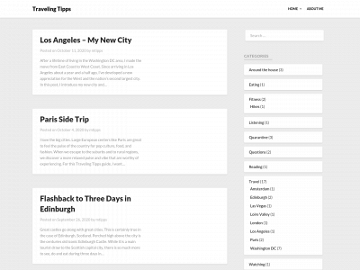 travelingtipps.com snapshot