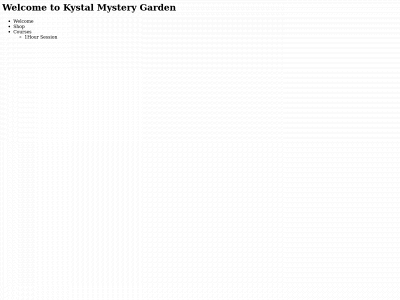 krystalmysterygarden.com snapshot