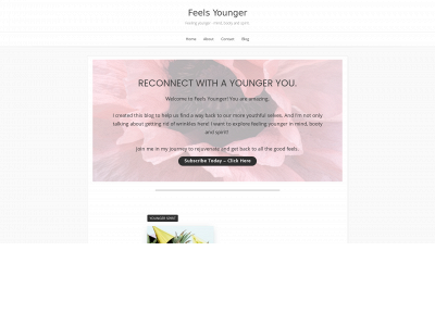 feelsyounger.com snapshot