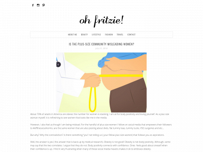 ohfritzie.com snapshot