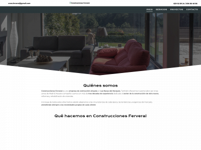 www.construccionesferveral.com snapshot