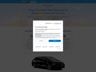 nikantaxi.be snapshot