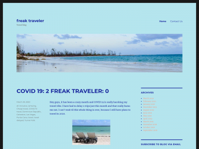 freaktraveler.com snapshot