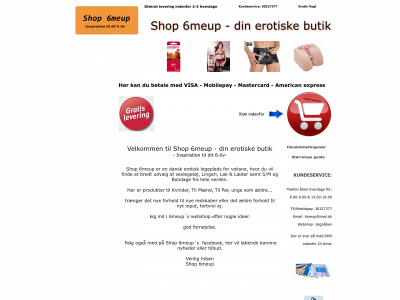 6meup.dk snapshot