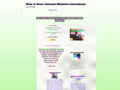 riverofgraceministries.com snapshot