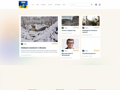 frihedforukraine.dk snapshot