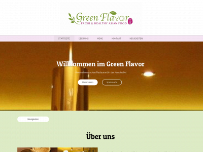 greenflavor.de snapshot