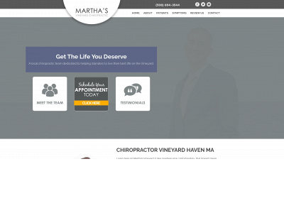 marthasvineyardchiropractic.com snapshot