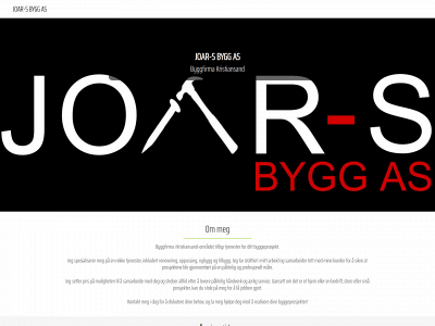 joarsbygg.no snapshot