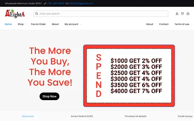 8awholesale.com snapshot