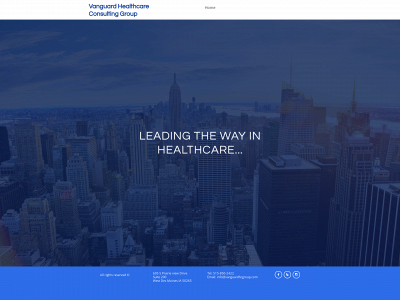 vanguardhcgroup.com snapshot