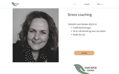 signekofod.dk snapshot