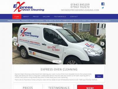 expressovencleaning.com snapshot