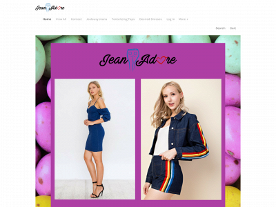 www.jeanadore.com snapshot