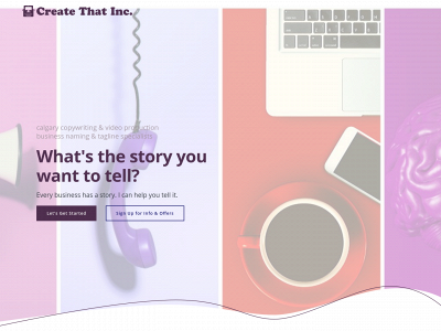 createthatcommunications.com snapshot