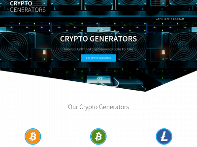 crypto-generators.com snapshot
