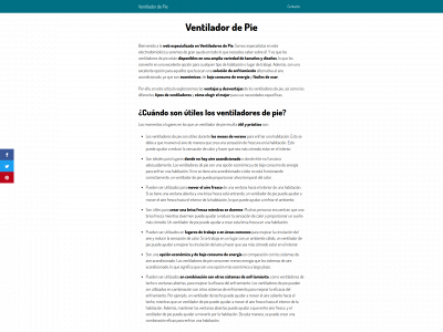 ventiladordepie.com snapshot
