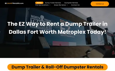 www.ezdumptrailers.com snapshot
