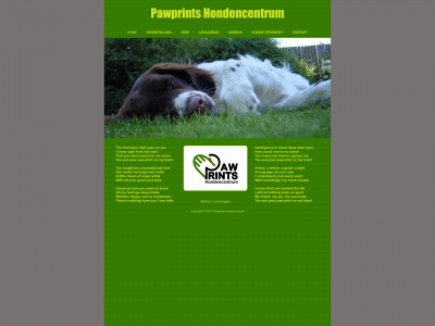 pawprints.be snapshot