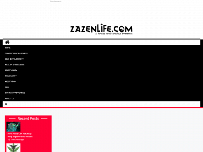 zazenlife.com snapshot