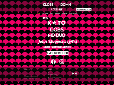 close-down.dk snapshot