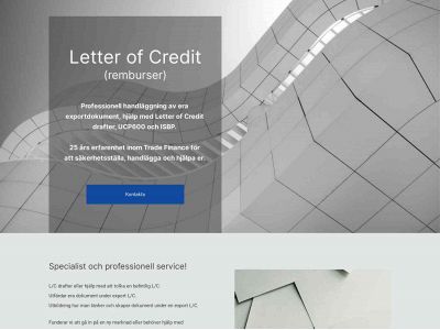 letterofcredit.se snapshot