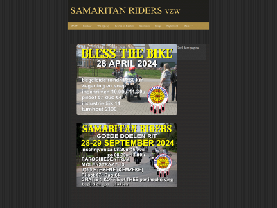 samaritanridersvzw.be snapshot