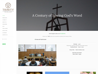 www.trinitylutheraneden.org snapshot