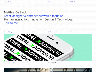 matthijsdeblock.com snapshot