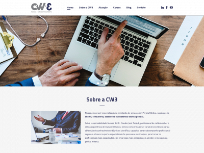 cw3pericias.com.br snapshot