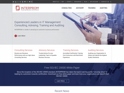 interpromusa.com snapshot