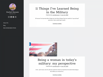 rachelenouen.com snapshot