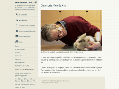 dierenartsdekruif.nl snapshot