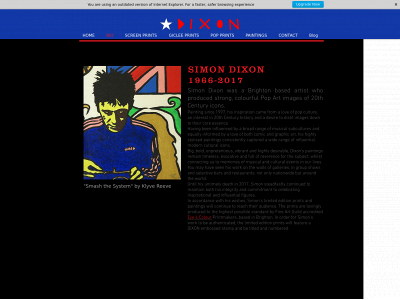 simondixon.net snapshot