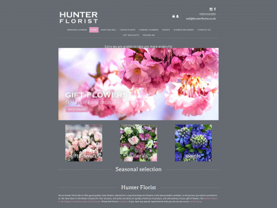 hunterflorist.co.uk snapshot