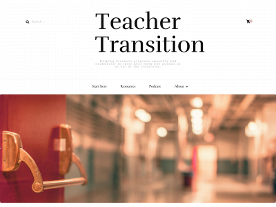 teachertransition.com snapshot