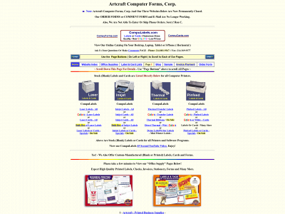 www.compulabels.com snapshot