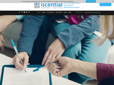 iscentialnw.com snapshot