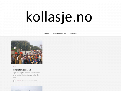 kollasje.no snapshot