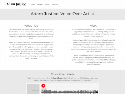 adamjustice.co.uk snapshot