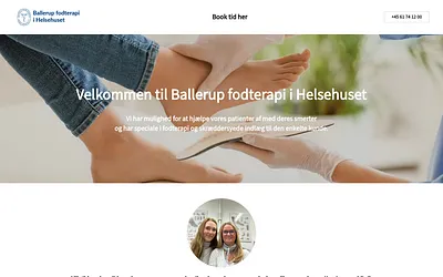 ballerup-fodterapi.dk snapshot