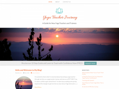 yogateacherjourney.com snapshot
