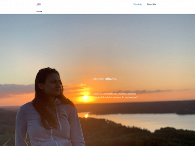 mihaelauzunova.com snapshot